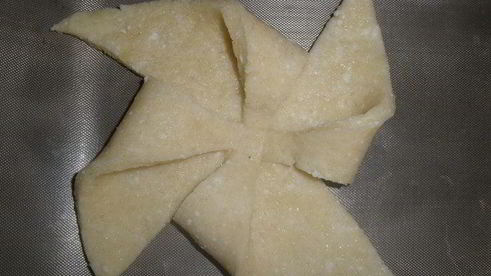 творожные вертушки с джемом