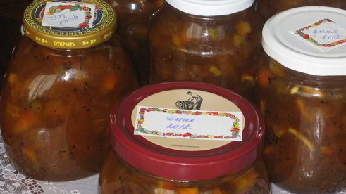 янтарный джем позднее лето