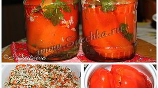 Фаршированный перец на зиму