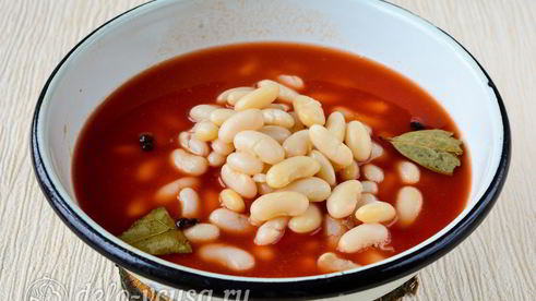 фасоль в томате на зиму