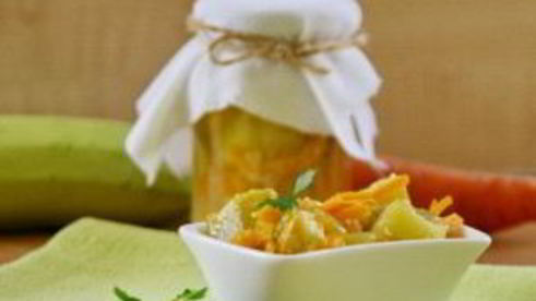 кабачки с морковкой на зиму