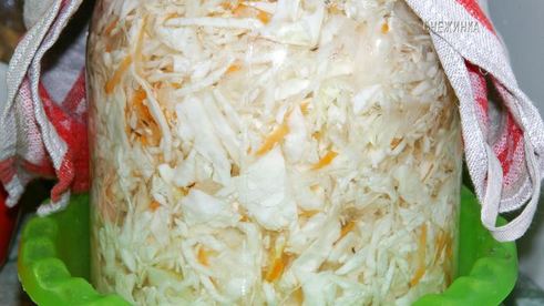 капуста, квашенная по-особому