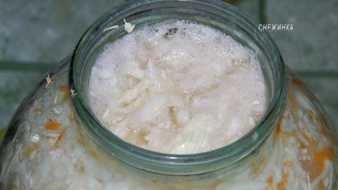 капуста, квашенная по-особому