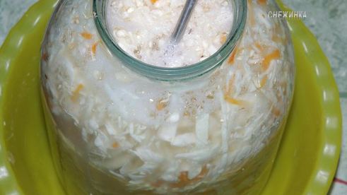 капуста, квашенная по-особому