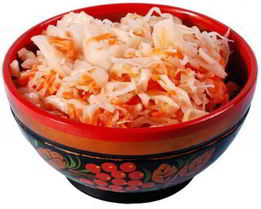 Капуста с хреном на зиму