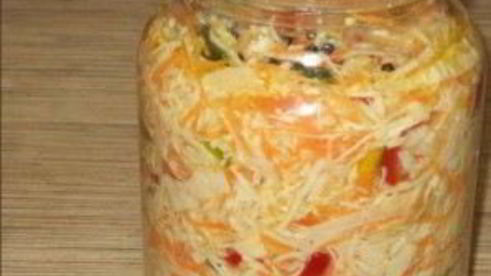 капуста с хреном на зиму