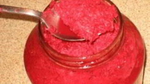 хрен со свеклой на зиму