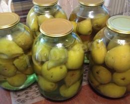 Грушевый компот из целых груш на зиму