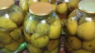Грушевый компот из целых груш на зиму