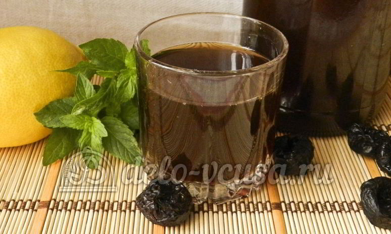 Рецепт компота из чернослива