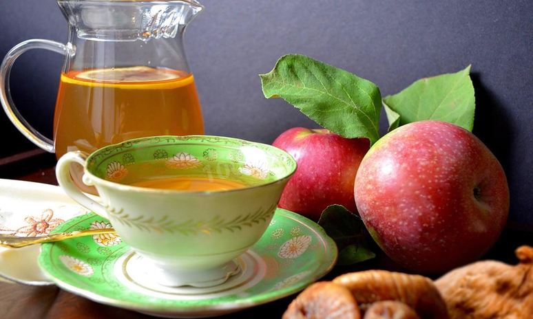 Рецепт компота из инжира сушеного и яблок