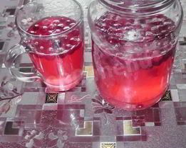 Компот из клюквы