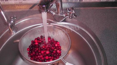 компот из клюквы