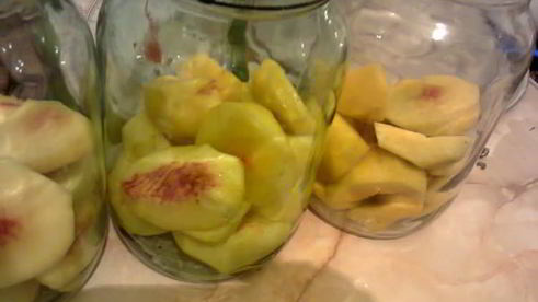 компот из персиков