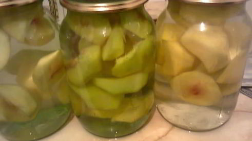 компот из персиков