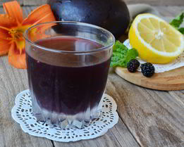 Компот из шелковицы