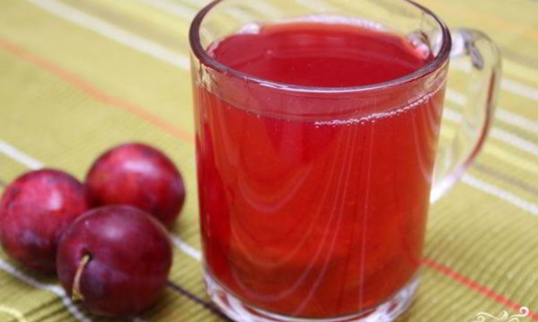 Рецепт компота из слив