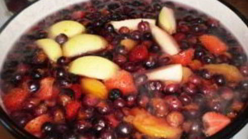 компот из свежих ягод