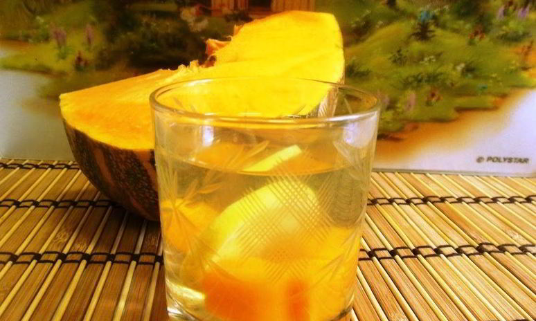 Рецепт компота из тыквы с апельсином на зиму