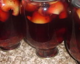 Компот сливово-яблочный