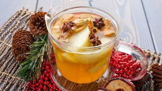 Рождественский фруктовый компот