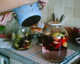 Яблочный компот из свежих яблок