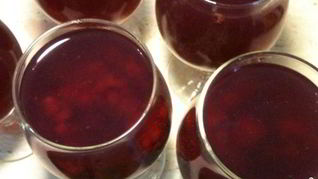 Желе из компота с желатином