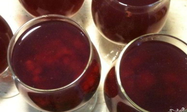 Рецепт желе из компота с желатином
