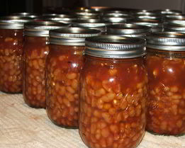 Консервированная фасоль в томатном соусе