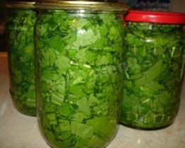 Консервированный щавель на зиму