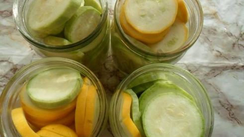 консервированные кабачки с кетчупом чили на зиму