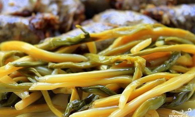 Рецепт квашеной черемши