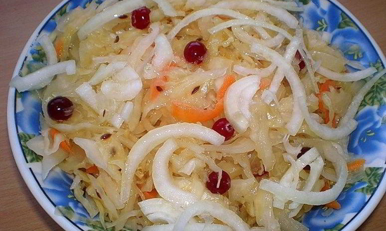 Рецепт квашеной капусты по-немецки