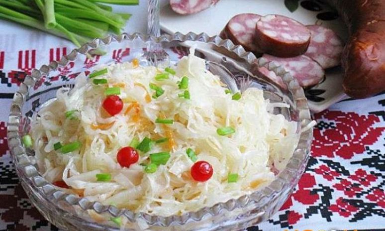 Рецепт квашеной капусты
