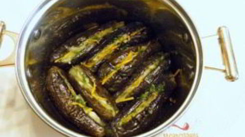 квашенные синенькие с морковкой