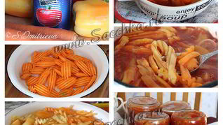 Лечо с томатной пастой