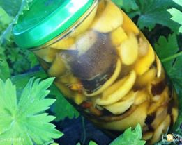 Белые грибы маринованные