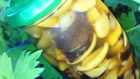 белые грибы маринованные