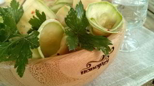 Кабачки маринованные мгновенного поедания