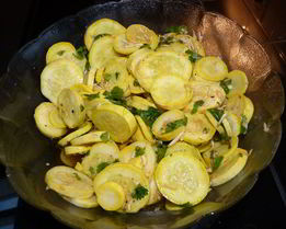 Кабачки маринованные