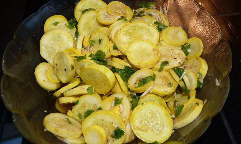 Рецепт кабачков маринованных