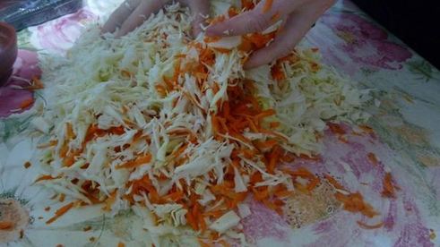 капуста быстрая, маринованная за 1 день