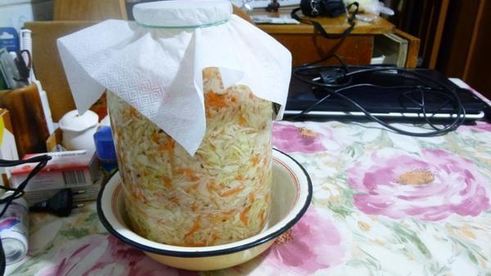 капуста быстрая, маринованная за 1 день