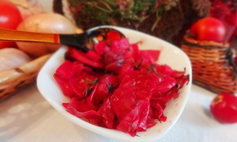 Рецепт капусты, маринованной по-грузински