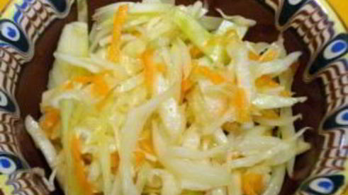 маринованная капуста без лука