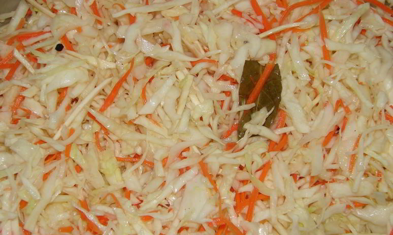 Рецепт маринованной капусты с хреном