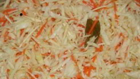 маринованная капуста с хреном