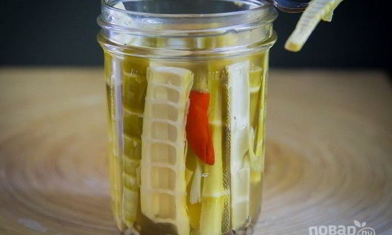 Рецепт маринованного бамбука