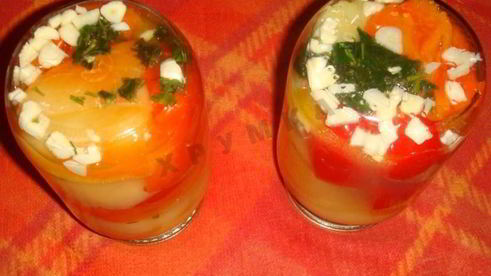 маринованный перец с медом на зиму