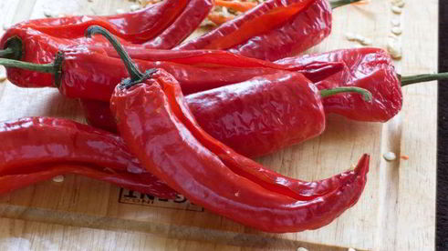 маринованный перец с селедкой